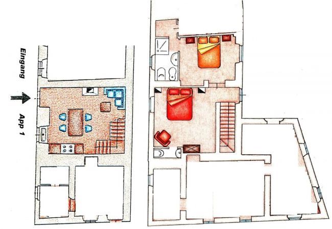 Appartamento a Scarperia - Borghetto Il Poggiolo Mugello Apt. 1 Appartamento a Scarperia - Borghetto Il Poggiolo Mugello Apt. 1
