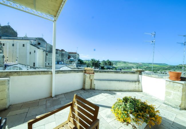 terrazza Le Stanze del Melograno Stanza 2 Appartamento a Gravina in Puglia - Il Melograno Apartment 2 - Affitti Brevi Italia