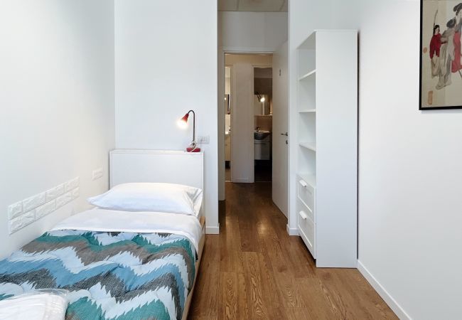 Confortevole camera con letto singolo Graziosa camera con letto singolo