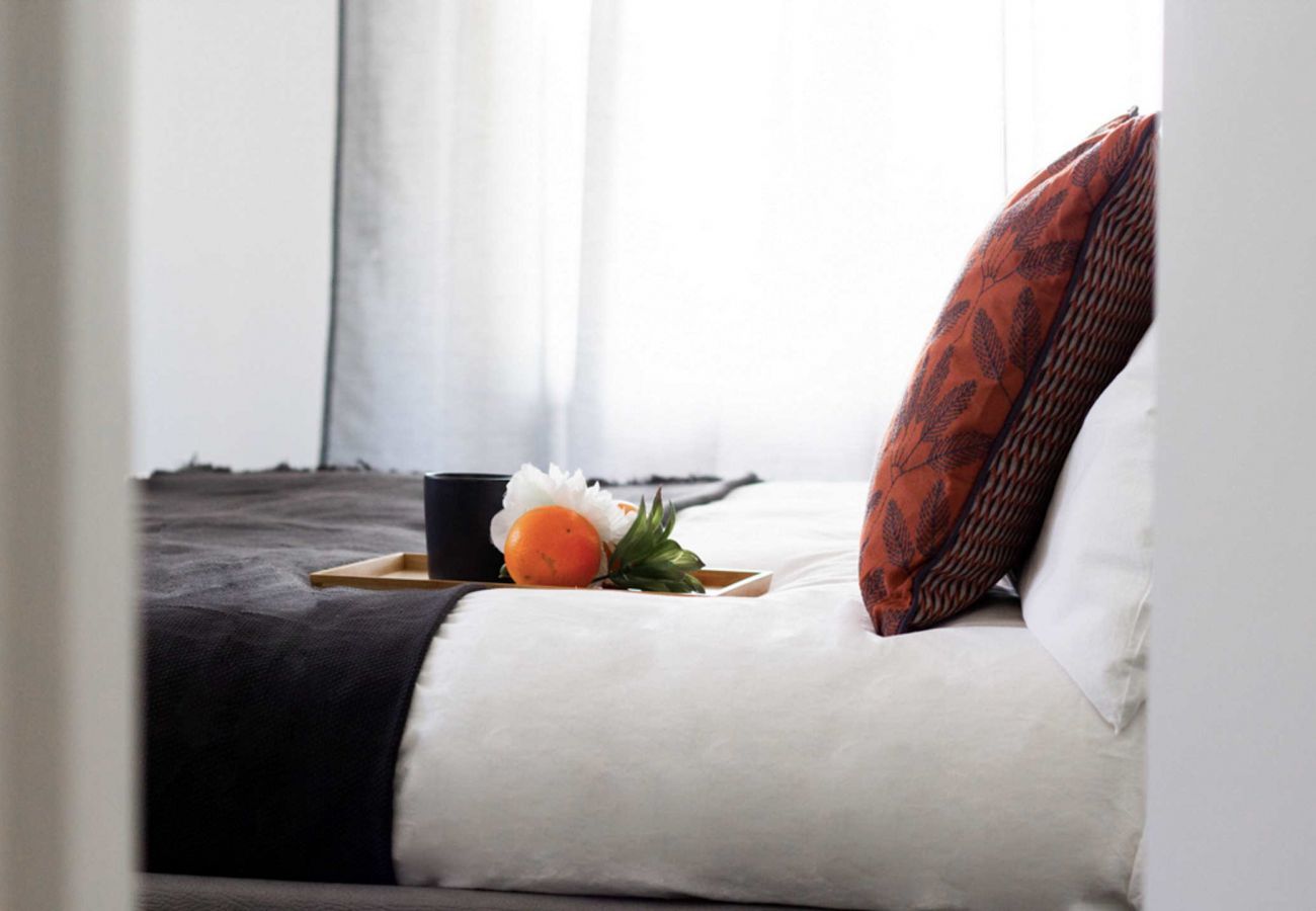 Camera da letto Appartamento SAPORE DI SORI Solo Affitti Brevi Appartamento a Sori - Appartamento SAPORE DI SORI-Affitti Brevi Italia