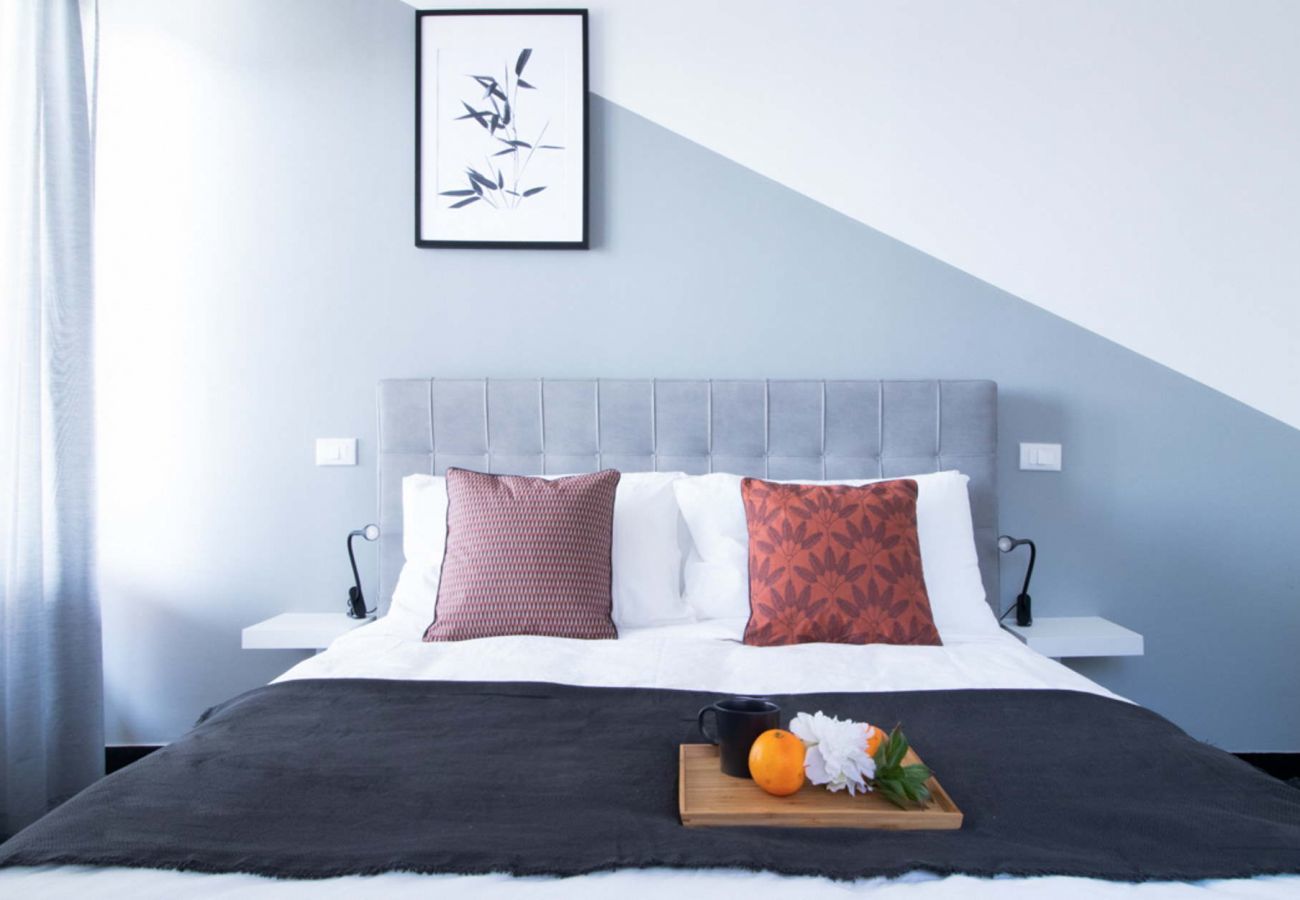 Camera da letto Appartamento SAPORE DI SORI Solo Affitti Brevi Appartamento a Sori - Appartamento SAPORE DI SORI-Affitti Brevi Italia