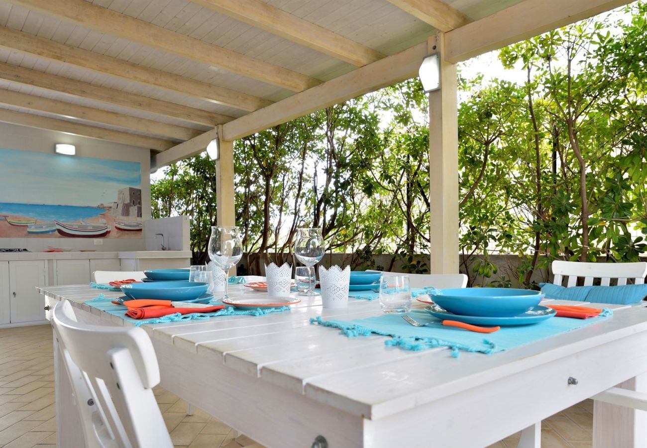 patio VILLA RELAX & COMFORT Solo Affitti Brevi Villa a Pozzallo - VILLA RELAX & COMFORT - Affitti Brevi Italia