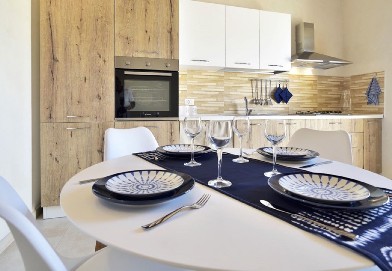 sala da pranzo CASA DEI LIMONI con piscina BLU Affitti Brevi Italia Villa a Noto - CASA DEI LIMONI CON PISCINA BLU