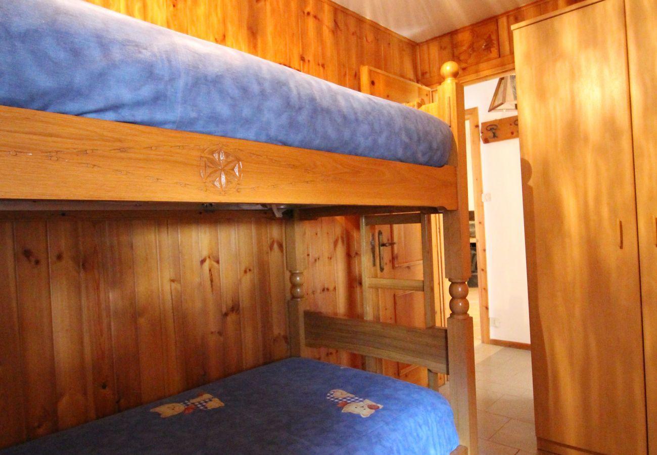Letto a castello Appartamento La Marmotta - Solo Affitti Brevi  Appartamento a Brusson - Brusson La Marmotta - Aosta1 - Affitti Brevi Itali