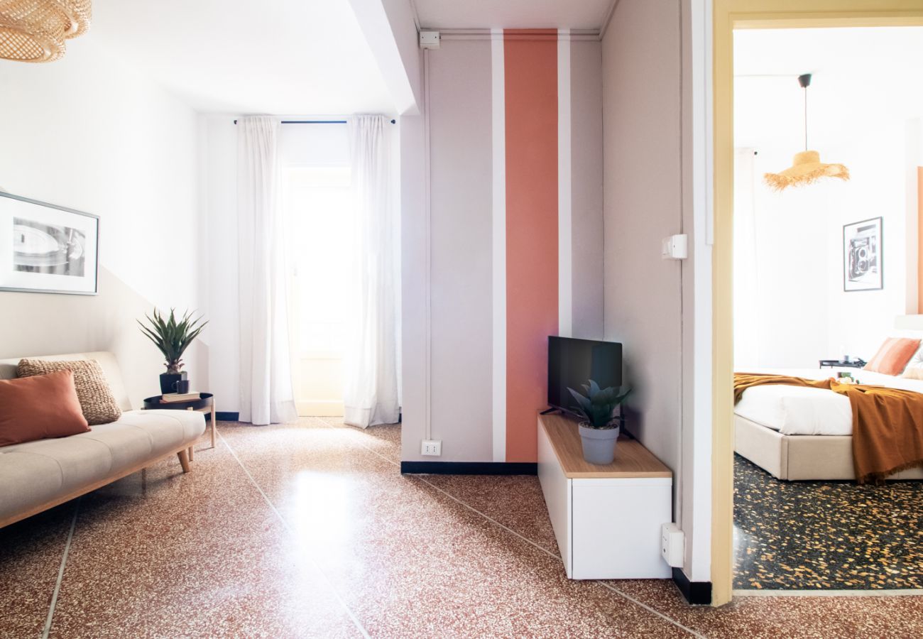 Soggiorno Appartamento SAPORE DI SORI EXTREME Solo Affitti Brevi Appartamento a Sori - Appartamento SAPORE DI SORI EXTREME-Affitti Brevi