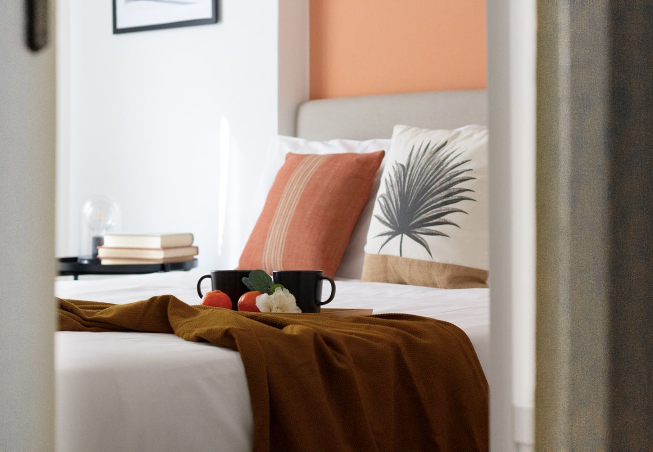 Camera da letto Appartamento SAPORE DI SORI EXTREME Solo Affitti Brevi Appartamento a Sori - Appartamento SAPORE DI SORI EXTREME-Affitti Brevi