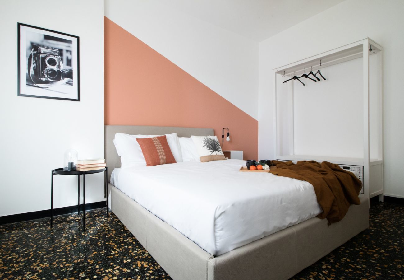 Camera da letto Appartamento SAPORE DI SORI EXTREME Solo Affitti Brevi Appartamento a Sori - Appartamento SAPORE DI SORI EXTREME-Affitti Brevi