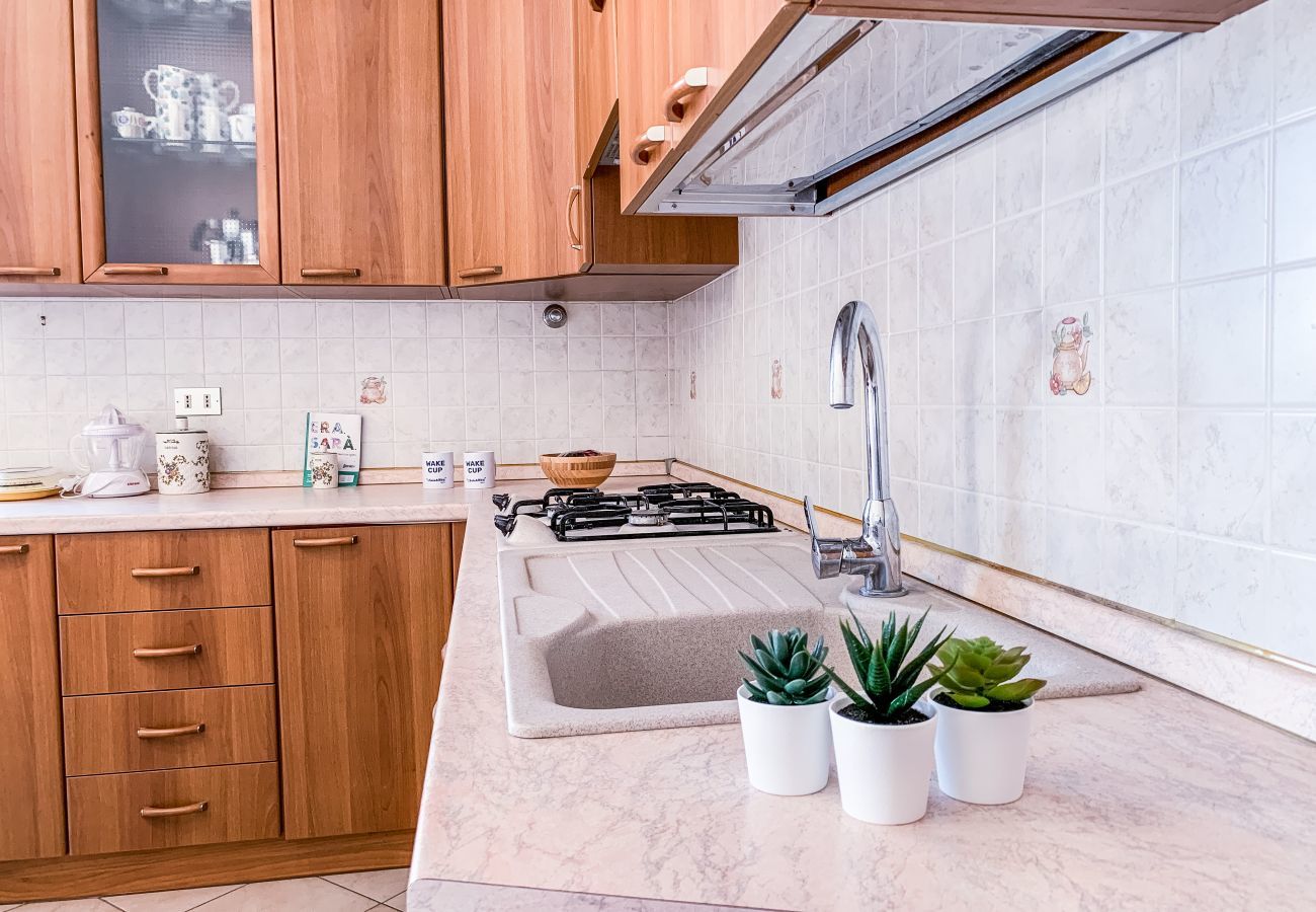 Cucina Appartamento La Casa Rossa Solo Affitti Brevi Appartamento a Rimini - Appartamento La Casa Rossa - Affitti Brevi Italia