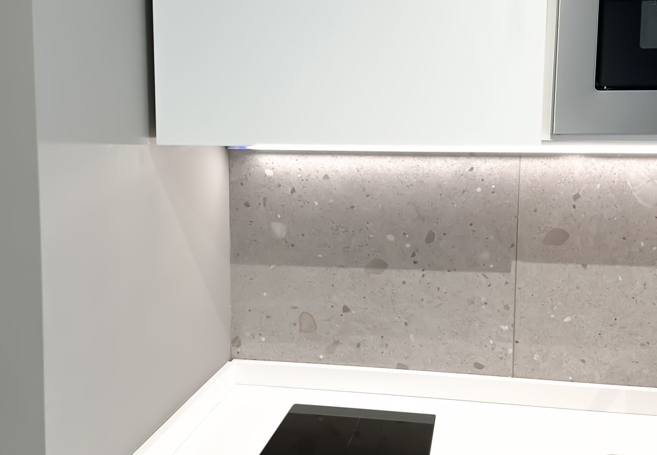 Cucina Appartamento Central Park Affitti Brevi Italia Appartamento a Rimini - Appartamento Central Park - Affitti Brevi Italia