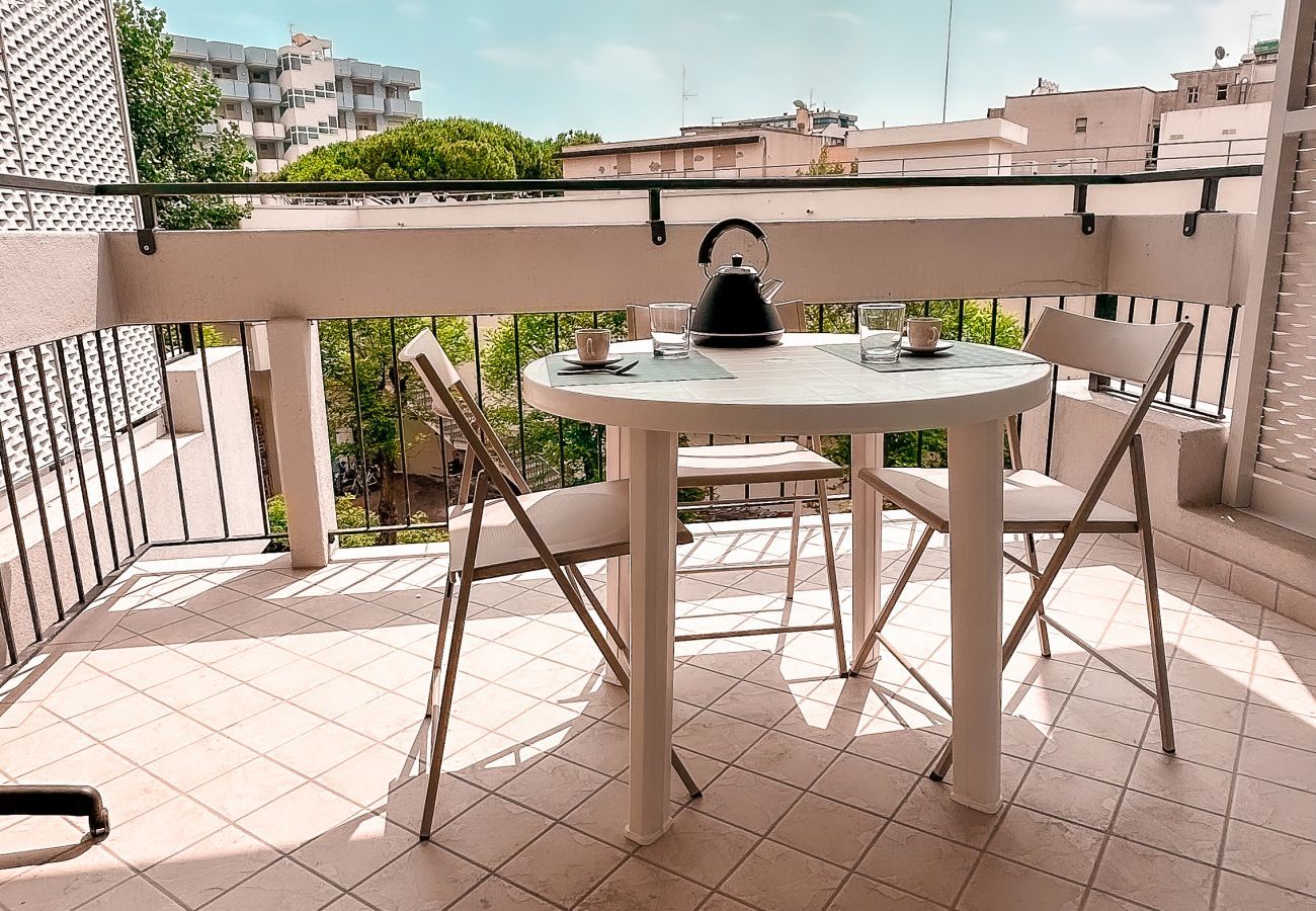 Balcone Appartamento Central Park Affitti Brevi Italia Appartamento a Rimini - Appartamento Central Park - Affitti Brevi Italia