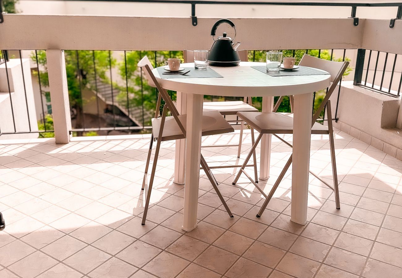 Balcone Appartamento Central Park Affitti Brevi Italia Appartamento a Rimini - Appartamento Central Park - Affitti Brevi Italia