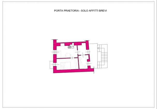 Apartment in Aosta - Aosta   Porta Praetoria - Aosta1 - Affitti Brevi I Apartment in Aosta - Aosta   Porta Praetoria - Aosta1 - Affitti Brevi I