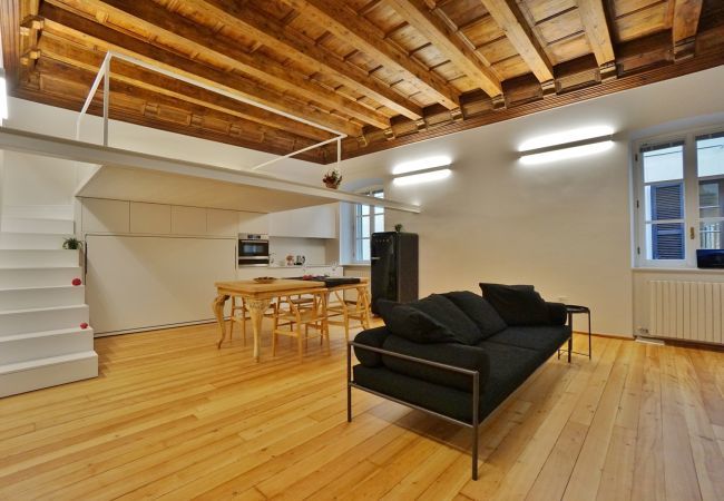 living room apartment La Baita Case Suite Centro Affitti Brevi Italia living room apartment