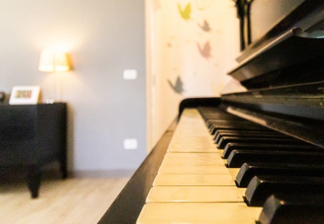 living area's details, the piano living area's details, the piano