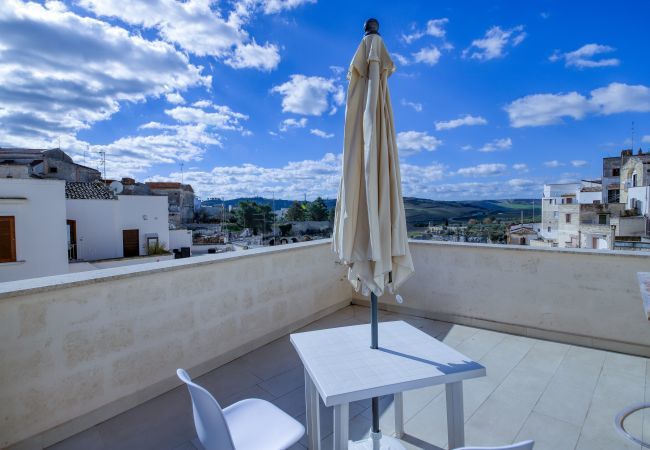 terrace Palazzo Fondo Vico 2   Affitti Brevi Italia Apartment in Gravina in Puglia - Palazzo Fondo Vico 2 - Affitti Brevi Italia