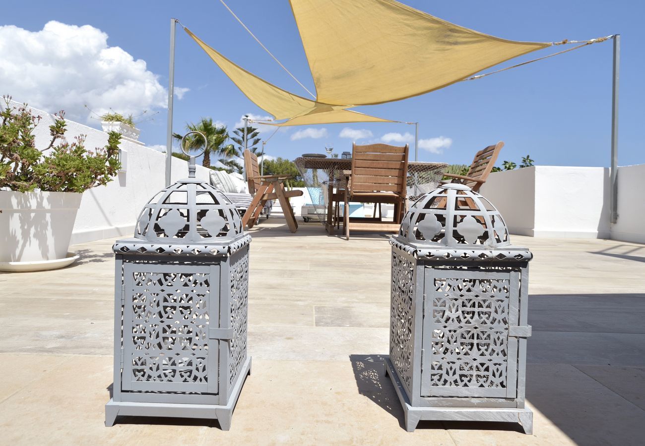 terrace ROMANTIC HOUSE PORTO ULISSE Solo Affitti Brevi  House in Ispica - ROMANTIC HOUSE PORTO ULISSE - Affitti Brevi Italia