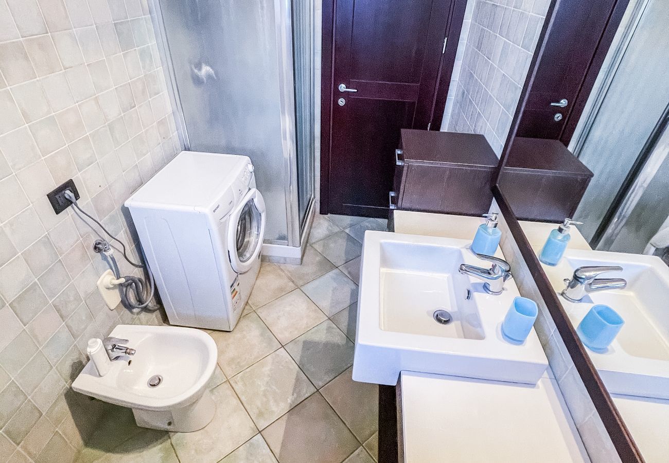 Bathroom MYHOUSE INN LINGOTTO -  Solo Affitti Brevi Apartment in Turin - MYHOUSE INN LINGOTTO - Affitti Brevi Italia