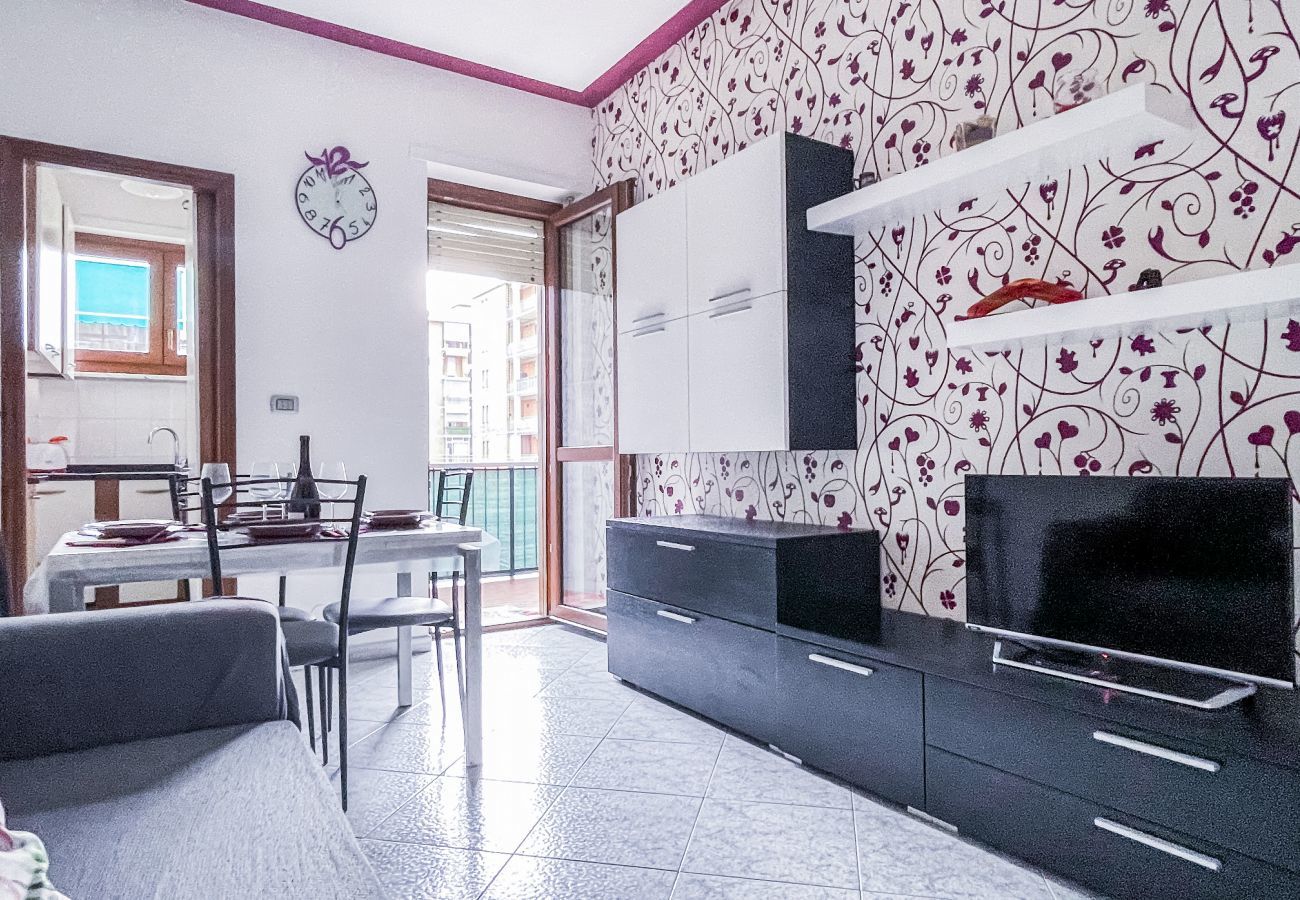 Living room -MYHOUSE INN PARADISO - Affitti Brevi Italia Apartment in Turin - MYHOUSE INN PARADISO - Affitti Brevi Italia