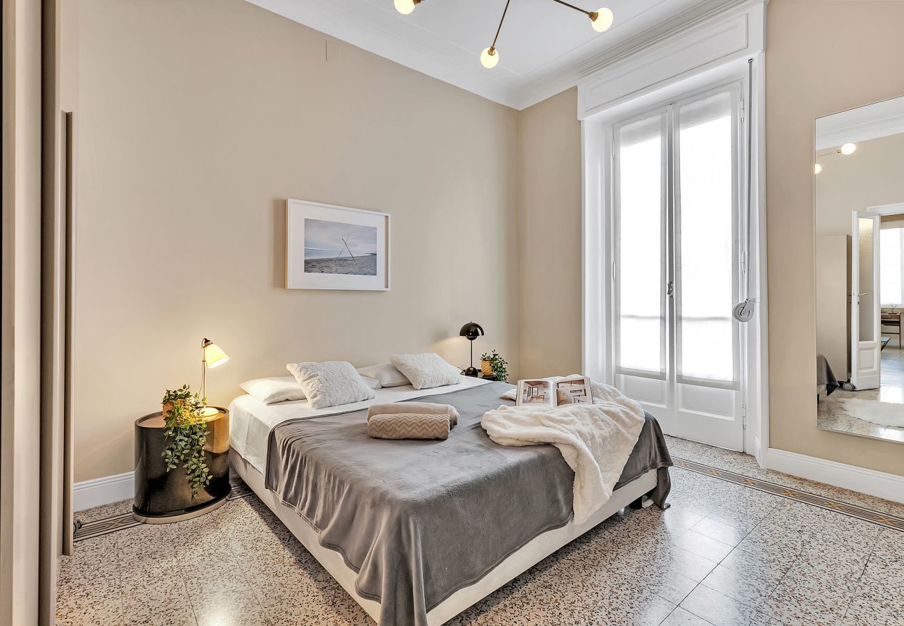 Bedroom Apartment Sydney - Affitti Brevi Italia Apartment in Milan - Appartamento Sydney - Affitti Brevi Italia