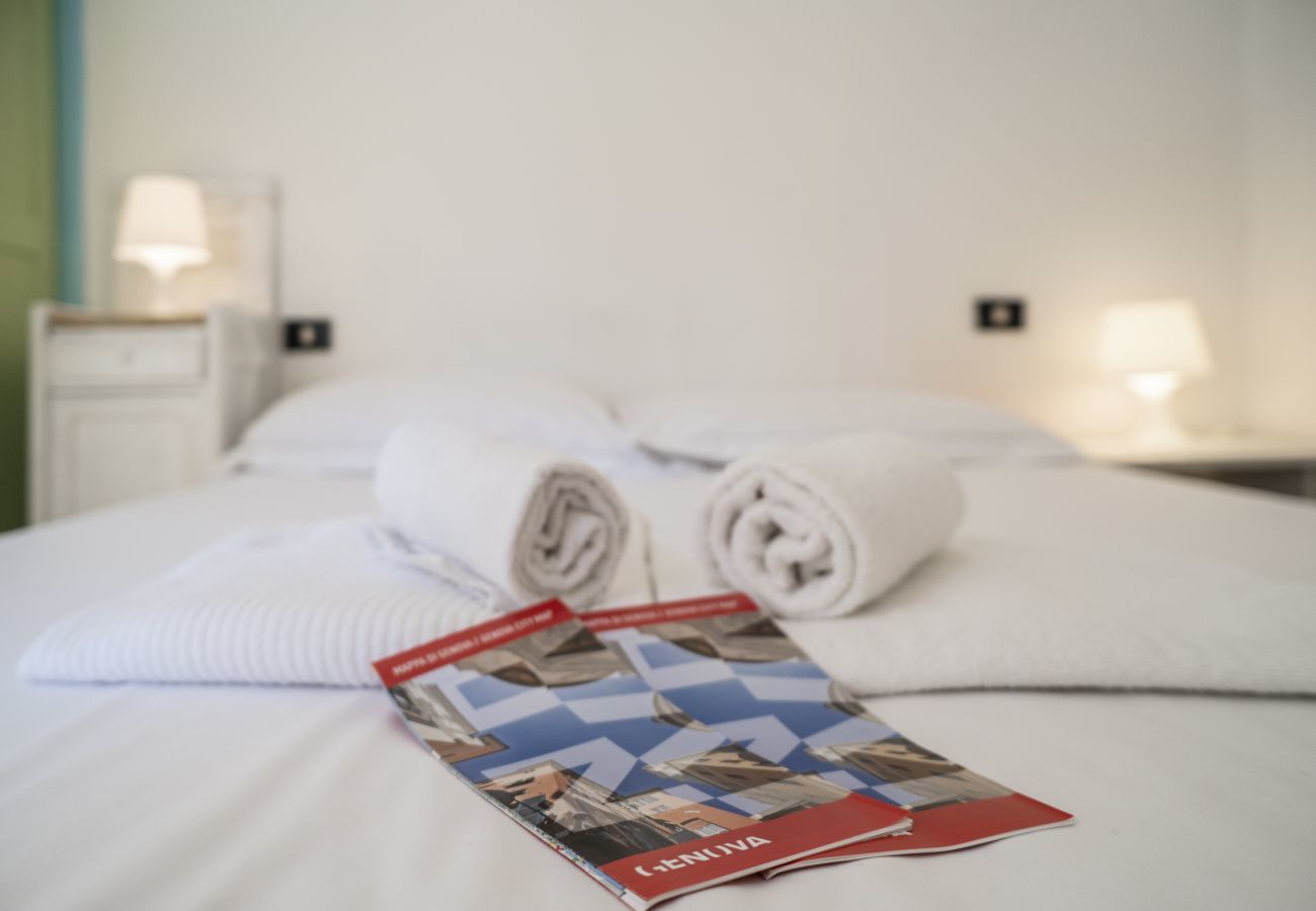 Rent by room in Genoa - Room Pistacchio - Affitti Brevi Italia